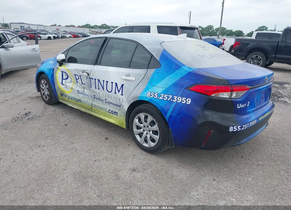 2020 TOYOTA COROLLA VIN: JTDEPRAE2LJ081498