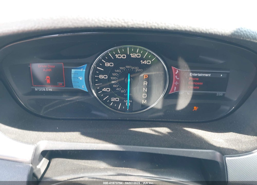 2011 FORD EDGE VIN: 2FMDK3JC9BBB41085