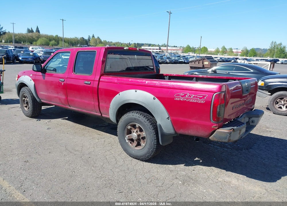 2002 NISSAN FRONTIER XE-V6 VIN: 1N6ED29Y02C341850