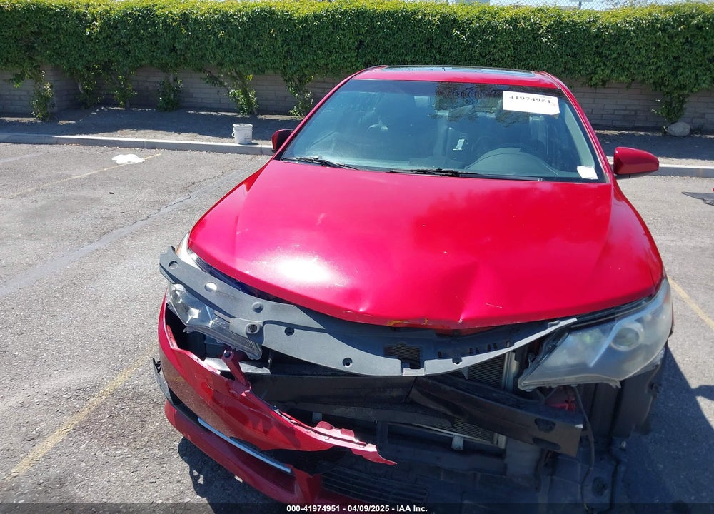 2012 TOYOTA CAMRY SE LIMITED EDITION VIN: 4T1BF1FK1CU618247