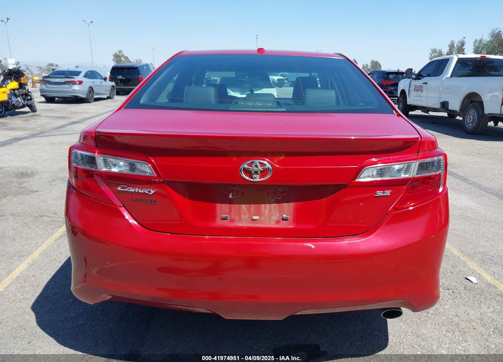 2012 TOYOTA CAMRY SE LIMITED EDITION VIN: 4T1BF1FK1CU618247