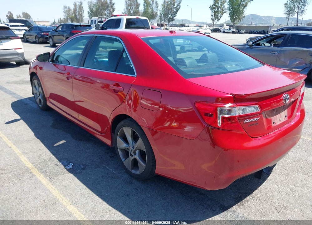 2012 TOYOTA CAMRY SE LIMITED EDITION VIN: 4T1BF1FK1CU618247