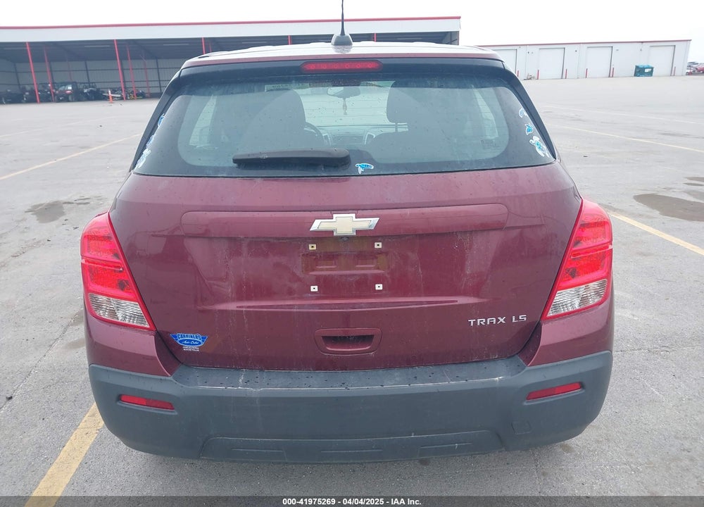 2016 CHEVROLET TRAX VIN: 3GNCJKSB6GL249881