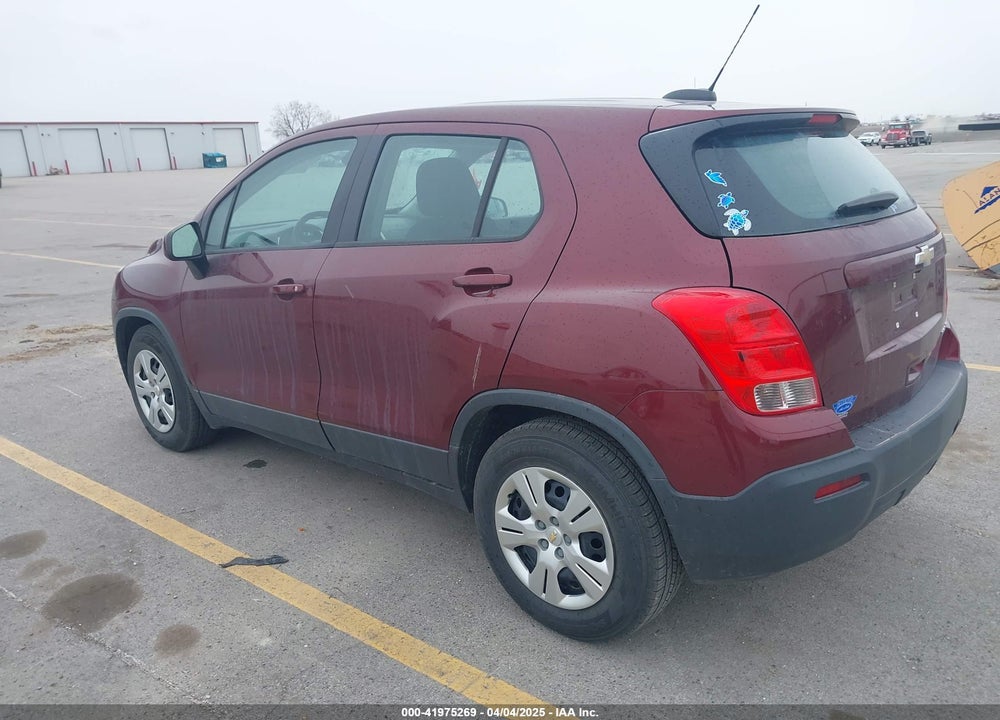 2016 CHEVROLET TRAX VIN: 3GNCJKSB6GL249881