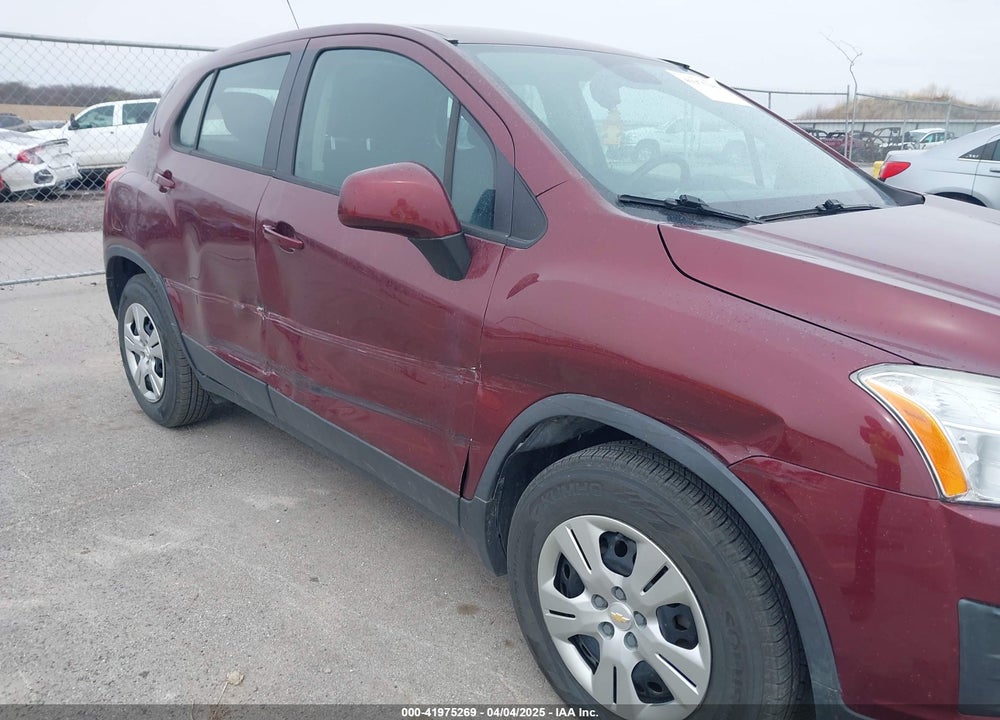 2016 CHEVROLET TRAX VIN: 3GNCJKSB6GL249881