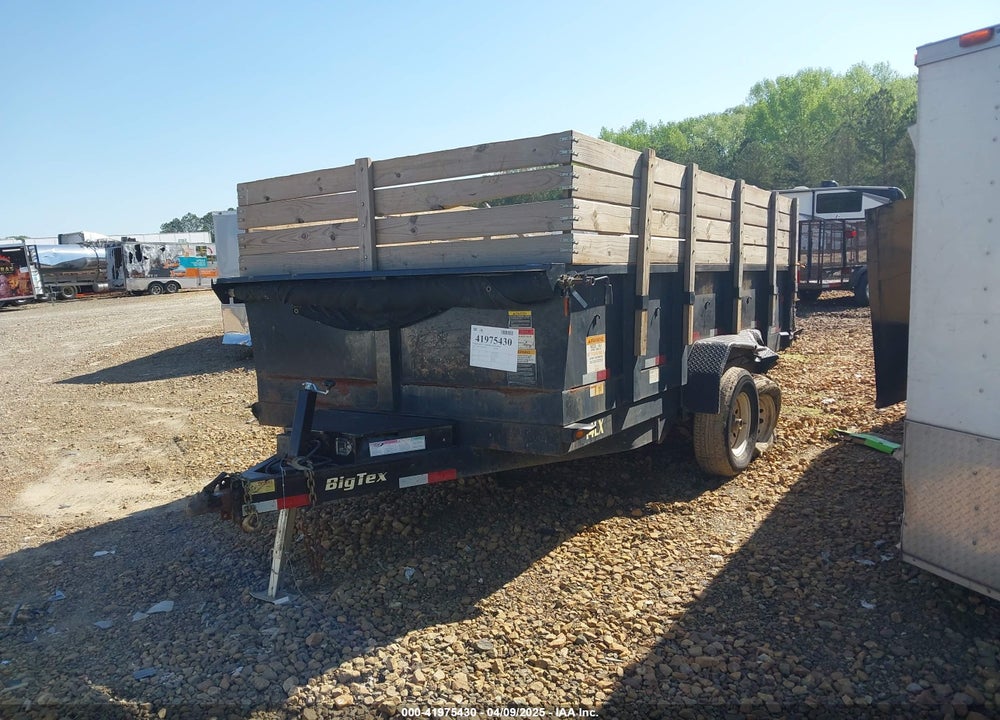 2017 BIG TEX TRAILER CO INC DUMP TRAILER VIN: 16VDX1421H5078353