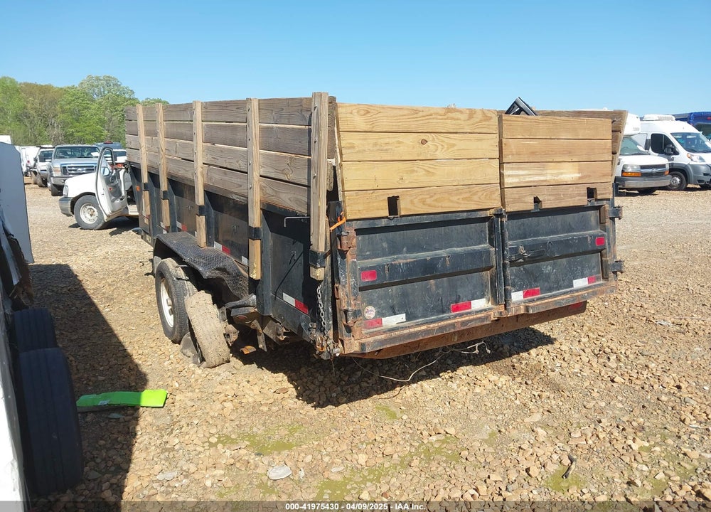 2017 BIG TEX TRAILER CO INC DUMP TRAILER VIN: 16VDX1421H5078353