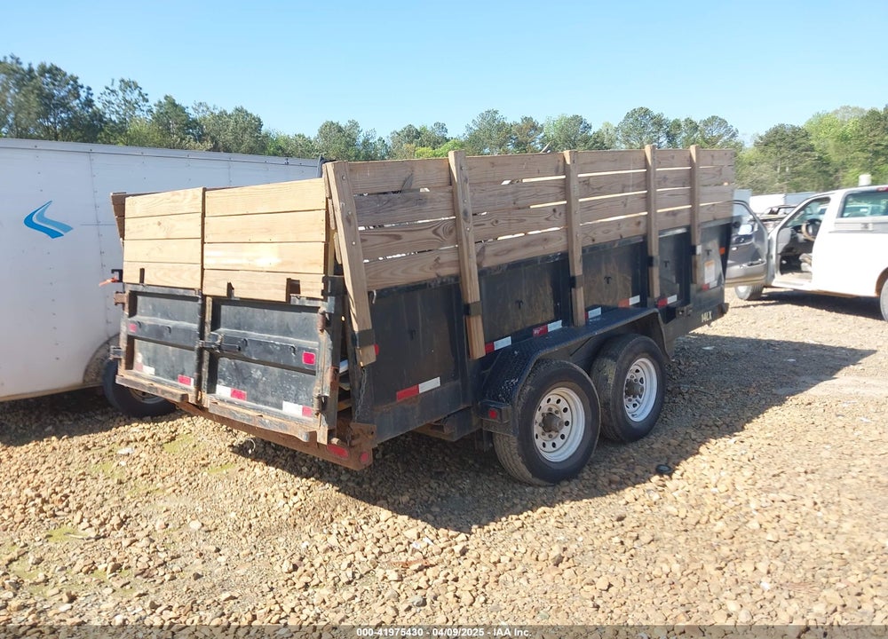 2017 BIG TEX TRAILER CO INC DUMP TRAILER VIN: 16VDX1421H5078353