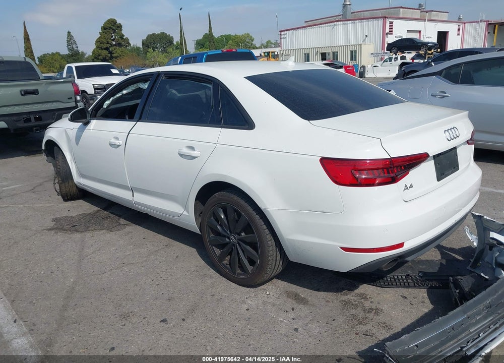 2017 AUDI A4 VIN: WAUGNAF49HN006066