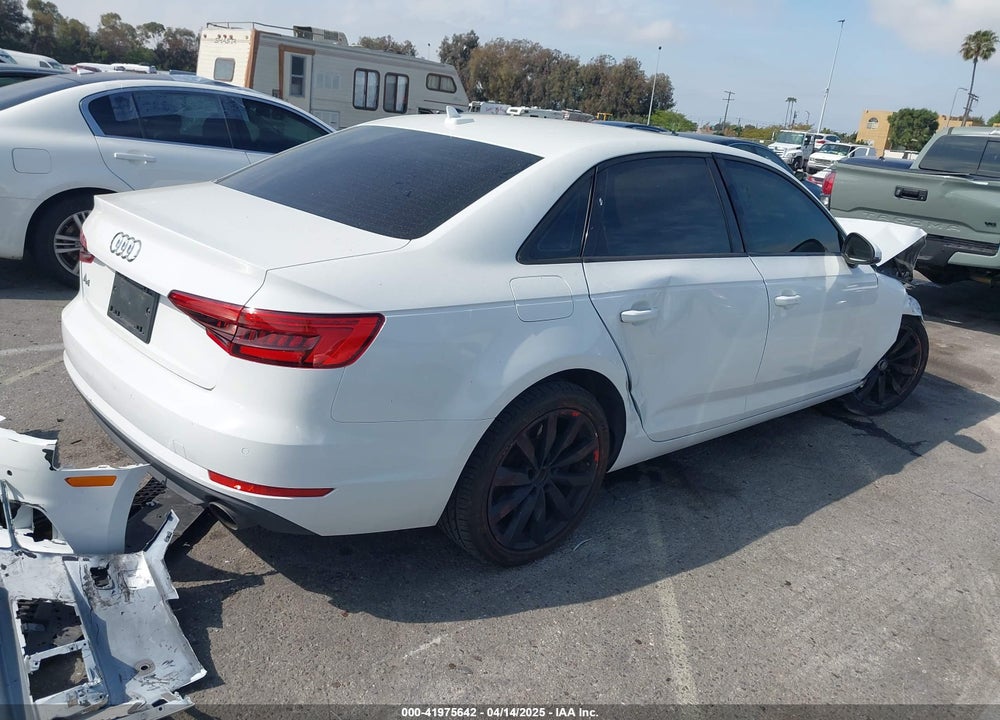2017 AUDI A4 VIN: WAUGNAF49HN006066