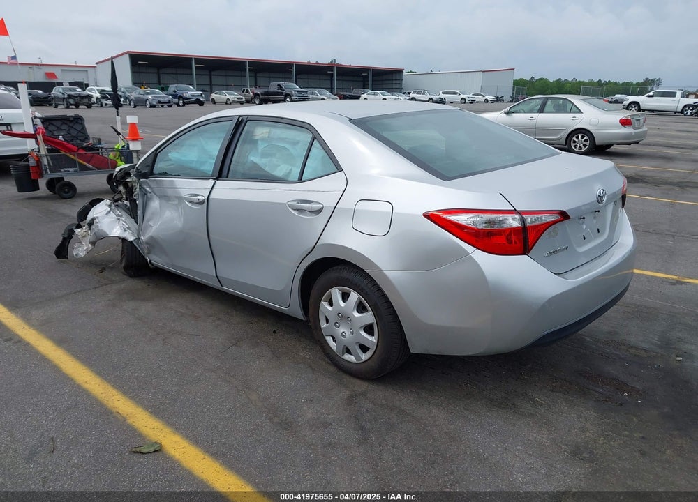 2014 TOYOTA COROLLA L VIN: 2T1BURHE3EC098956