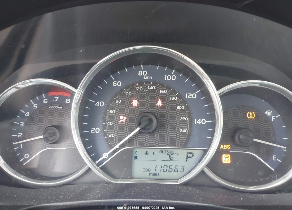 2014 TOYOTA COROLLA L VIN: 2T1BURHE3EC098956