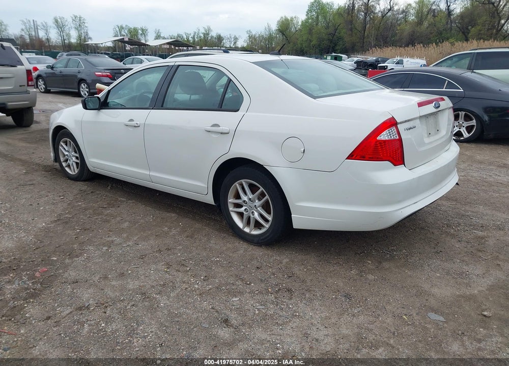 2012 FORD FUSION VIN: 3FAHP0GA7CR134754