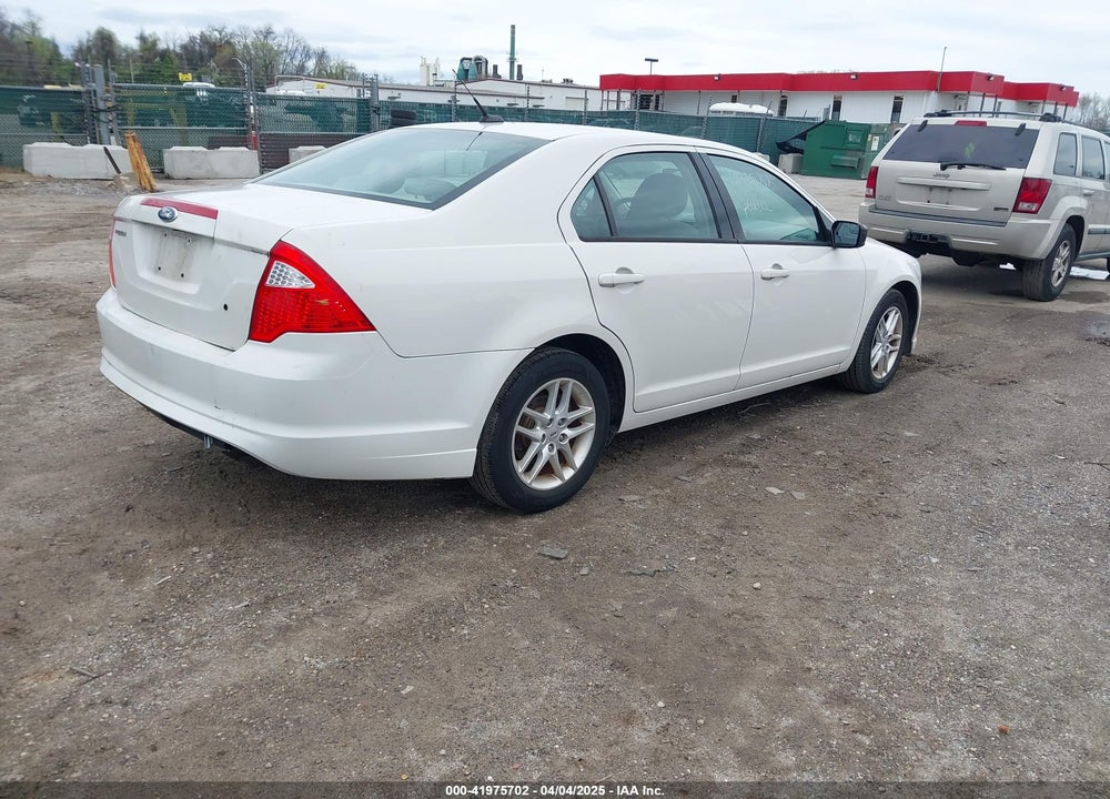 2012 FORD FUSION VIN: 3FAHP0GA7CR134754