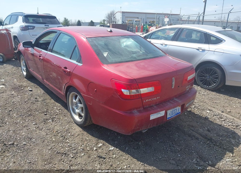 2007 LINCOLN MKZ VIN: 3LNHM28T57R628126