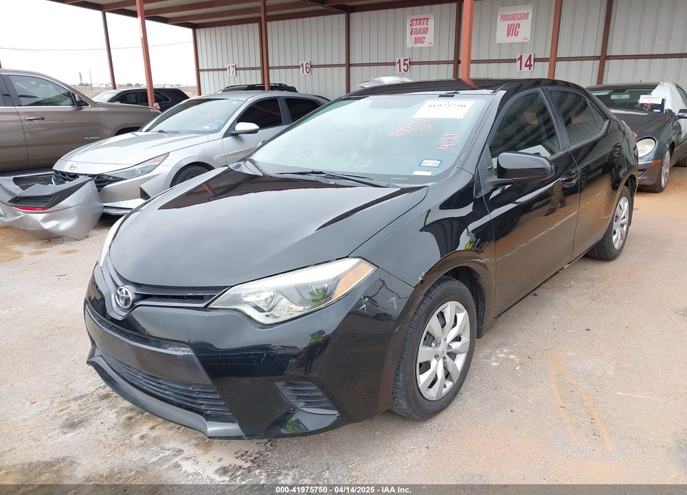 2016 TOYOTA COROLLA VIN: 5YFBURHEXGP522491
