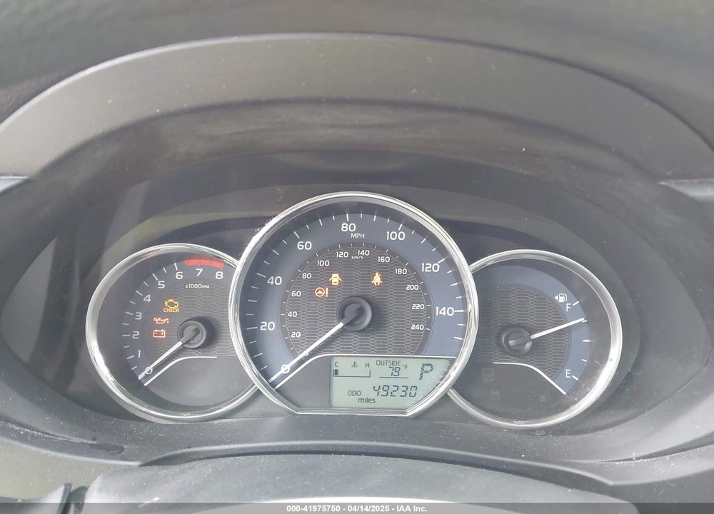 2016 TOYOTA COROLLA VIN: 5YFBURHEXGP522491