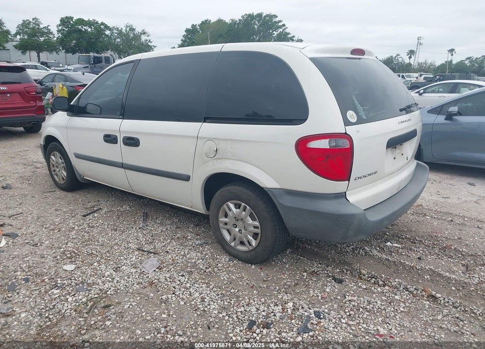 2006 DODGE CARAVAN SE VIN: 1D4GP25B76B731864