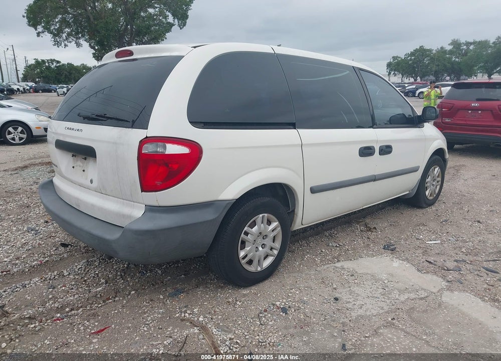 2006 DODGE CARAVAN SE VIN: 1D4GP25B76B731864