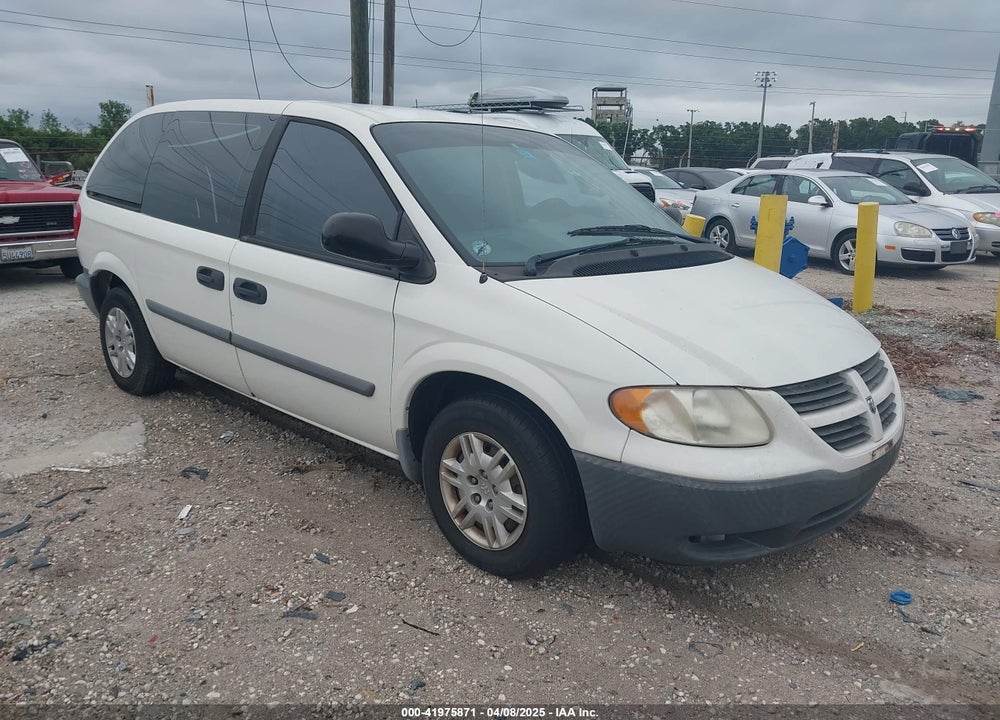 2006 DODGE CARAVAN SE VIN: 1D4GP25B76B731864
