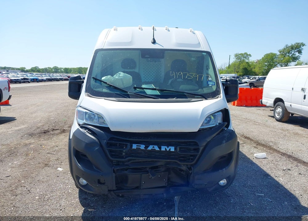 2024 RAM PROMASTER 2500 TRADESMAN HIGH ROOF 159 WB W/PASS SEAT VIN: 3C6LRVDG1RE102216