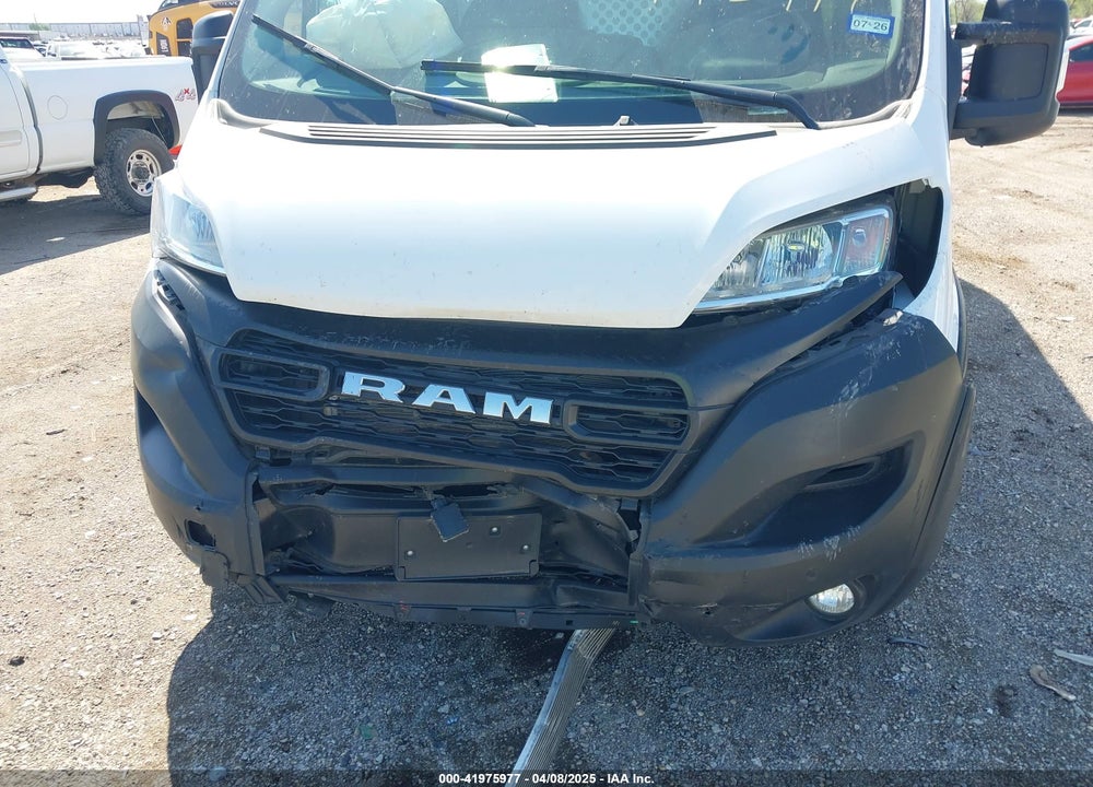 2024 RAM PROMASTER 2500 TRADESMAN HIGH ROOF 159 WB W/PASS SEAT VIN: 3C6LRVDG1RE102216