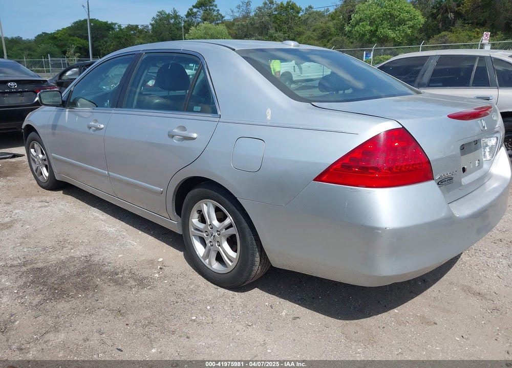 2006 HONDA ACCORD VIN: 1HGCM56706A160449