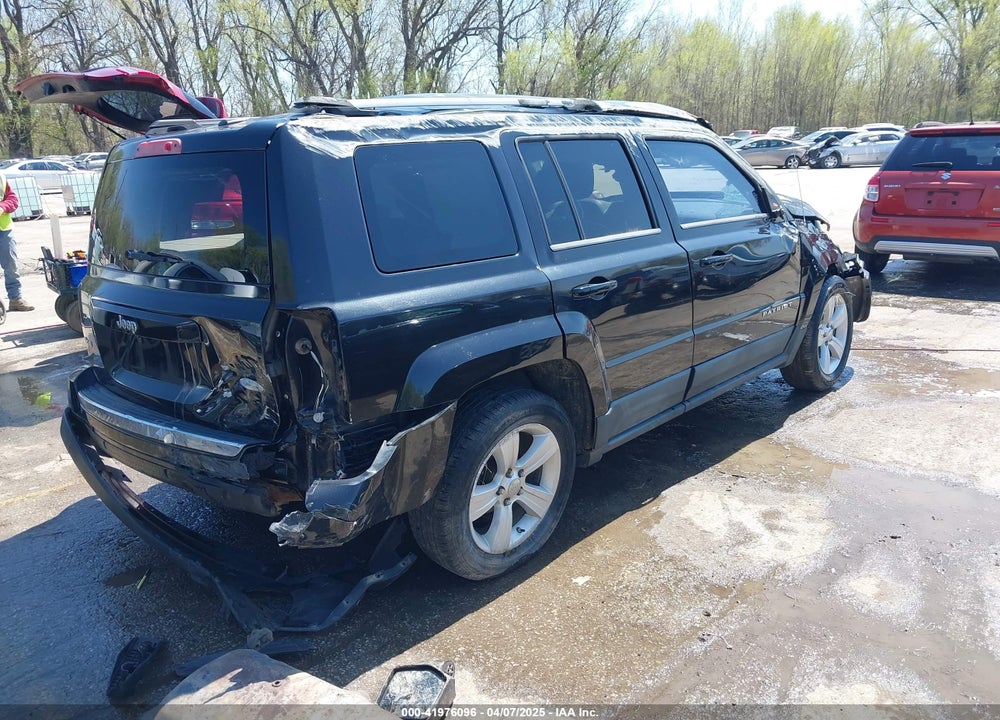 2011 JEEP PATRIOT LATITUDE X VIN: 1J4NF4GB0BD179911