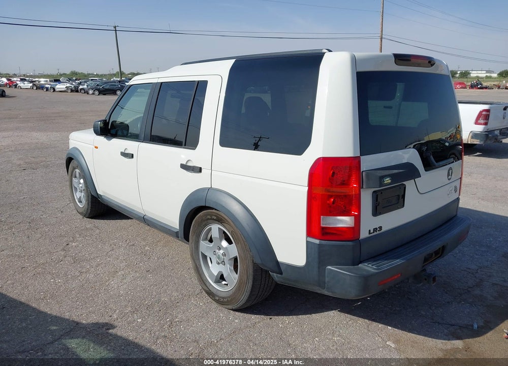 2006 LAND ROVER LR3 V6 VIN: SALAB24476A368291