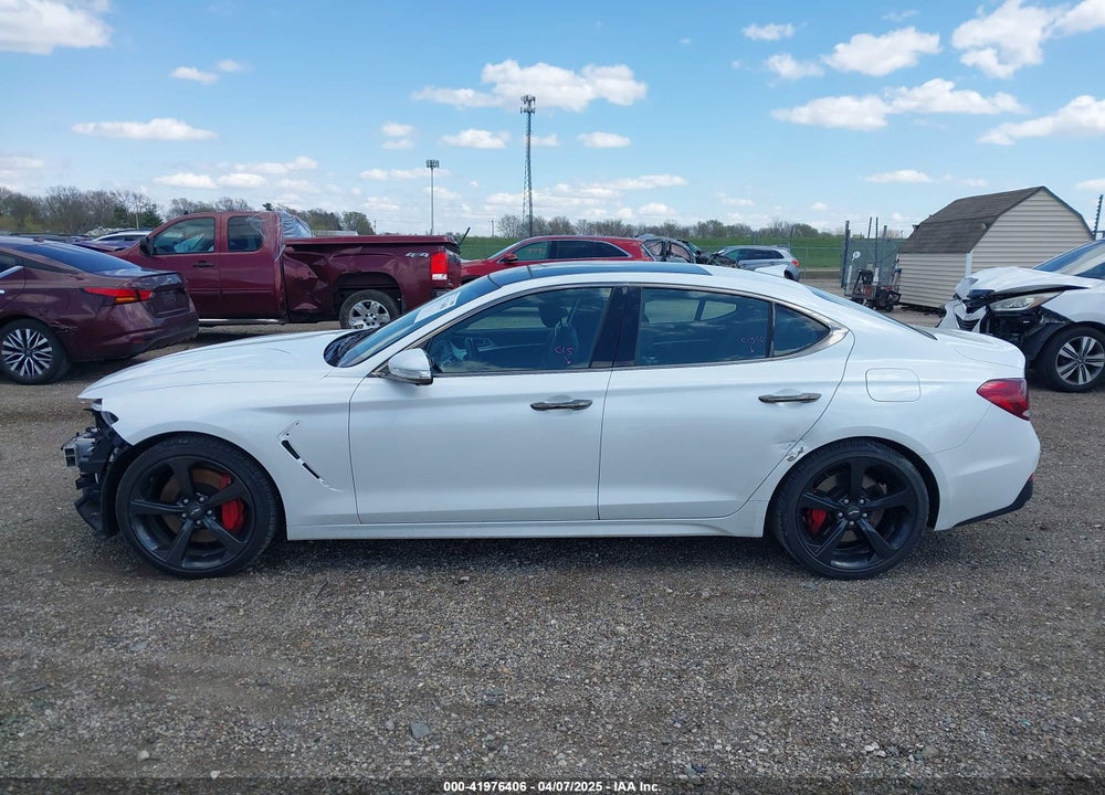 2021 GENESIS G70 3.3T AWD VIN: KMTG34LEXMU076278