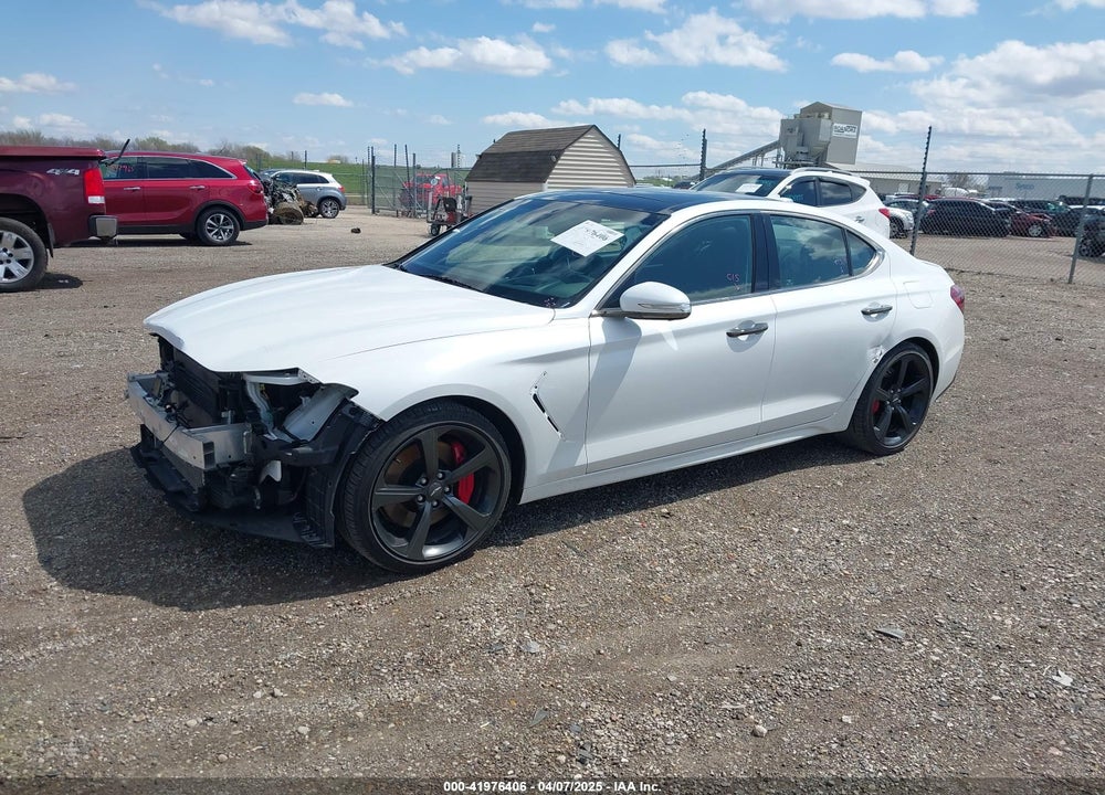 2021 GENESIS G70 3.3T AWD VIN: KMTG34LEXMU076278