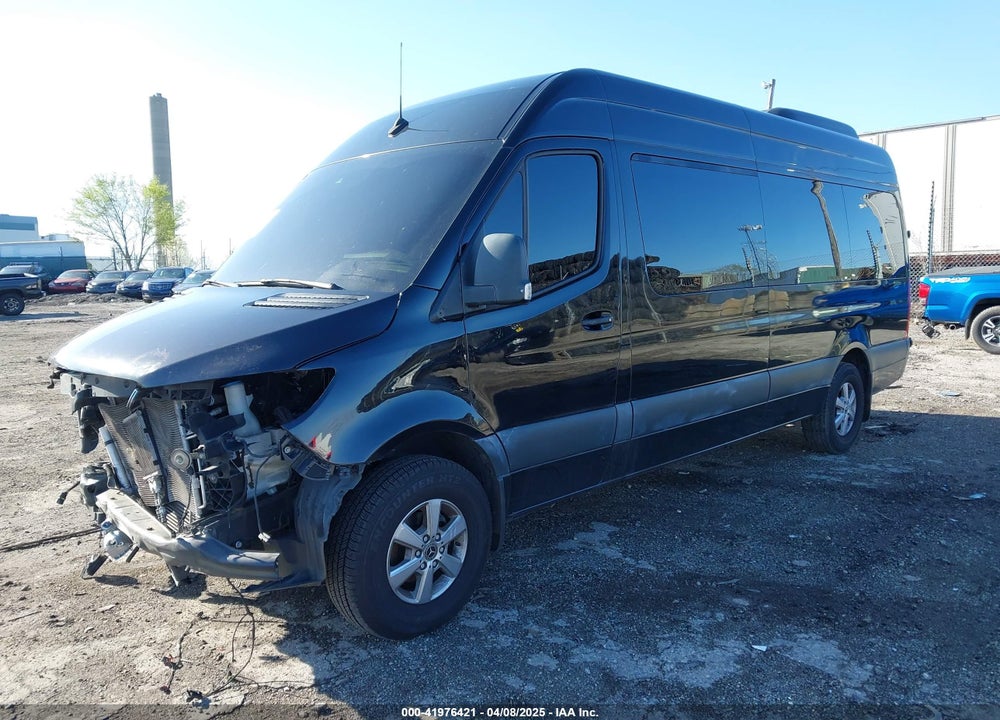 2022 MERCEDES-BENZ SPRINTER 2500 HIGH ROOF I4 DIESEL VIN: W1Z4DGHY7NT102983