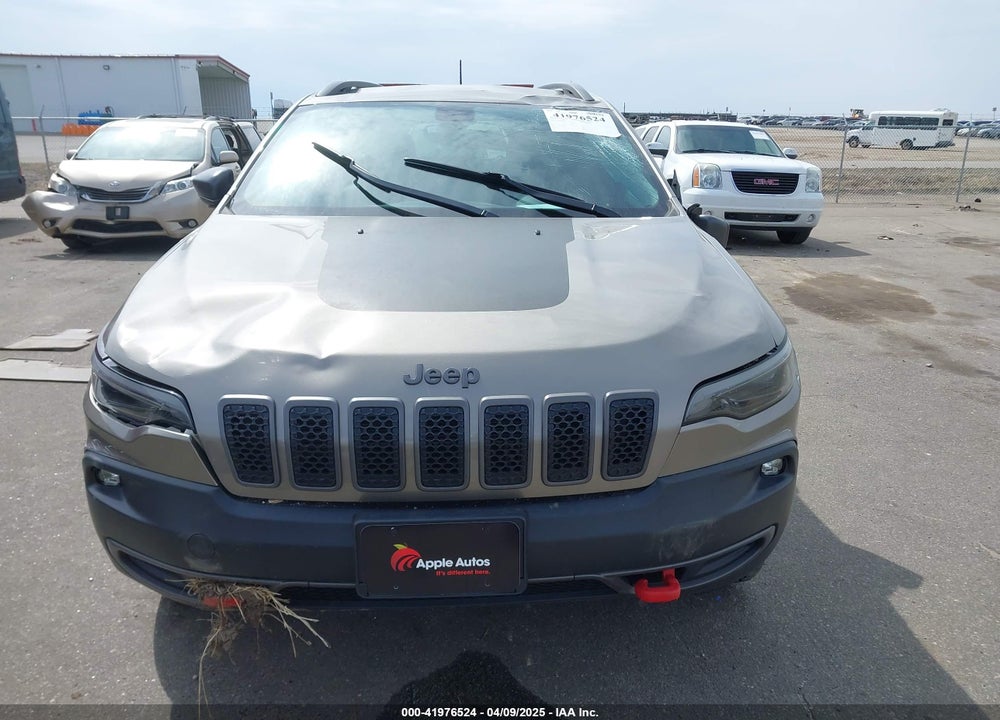 2019 JEEP CHEROKEE TRAILHAWK 4X4 VIN: 1C4PJMBX0KD437411