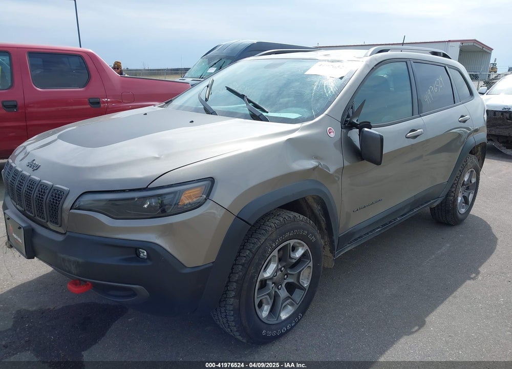 2019 JEEP CHEROKEE TRAILHAWK 4X4 VIN: 1C4PJMBX0KD437411