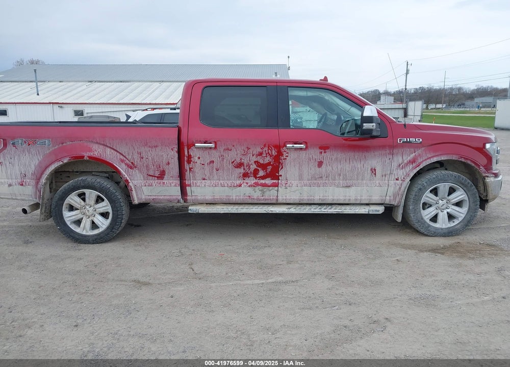 2018 FORD F-150 LARIAT VIN: 1FTFW1EG7JKC38972