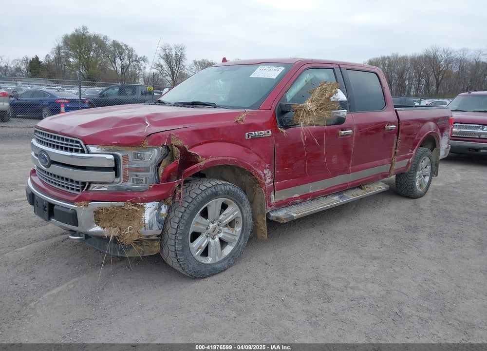 2018 FORD F-150 LARIAT VIN: 1FTFW1EG7JKC38972