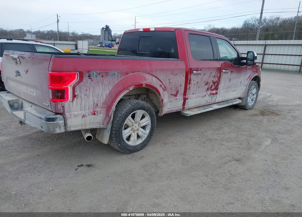 2018 FORD F-150 LARIAT VIN: 1FTFW1EG7JKC38972