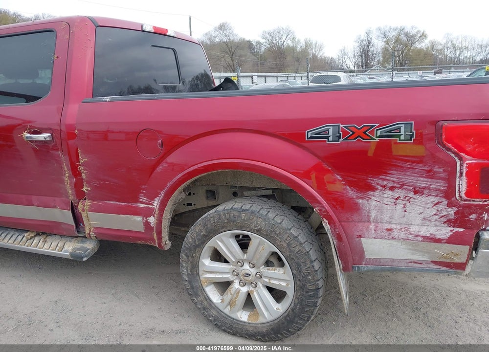 2018 FORD F-150 LARIAT VIN: 1FTFW1EG7JKC38972