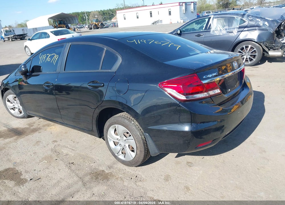 2013 HONDA CIVIC VIN: 2HGFB2F5XDH587314