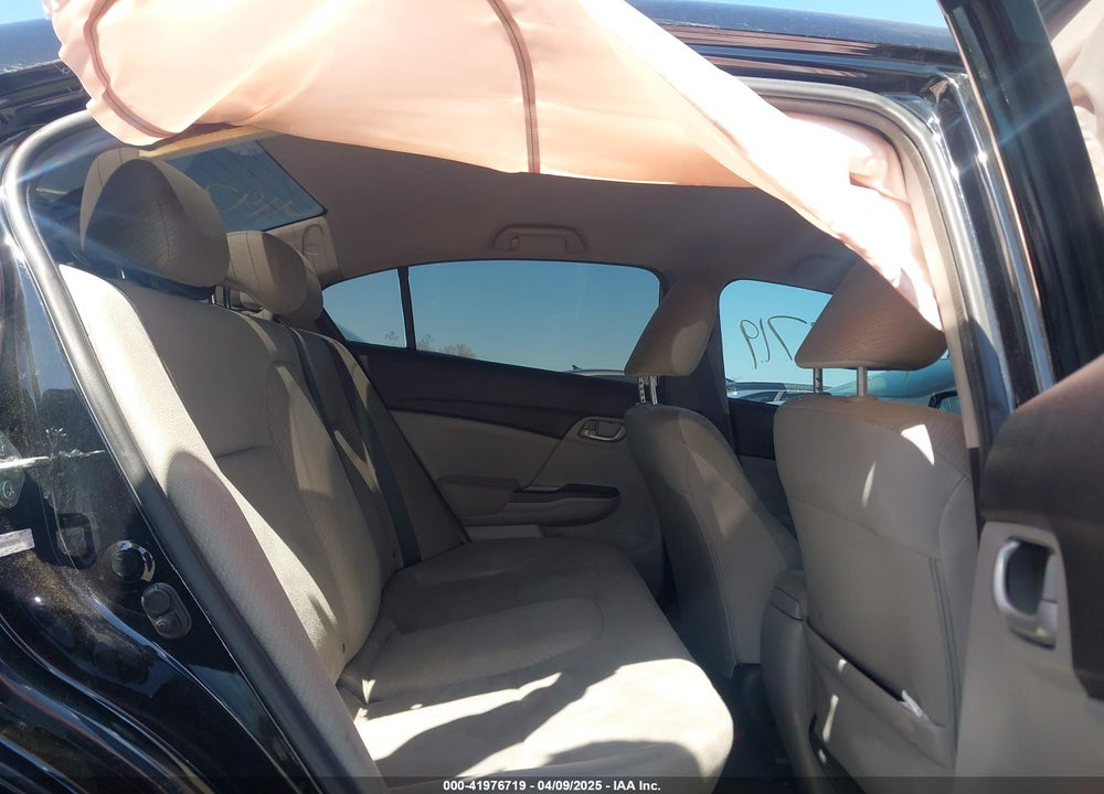 2013 HONDA CIVIC VIN: 2HGFB2F5XDH587314