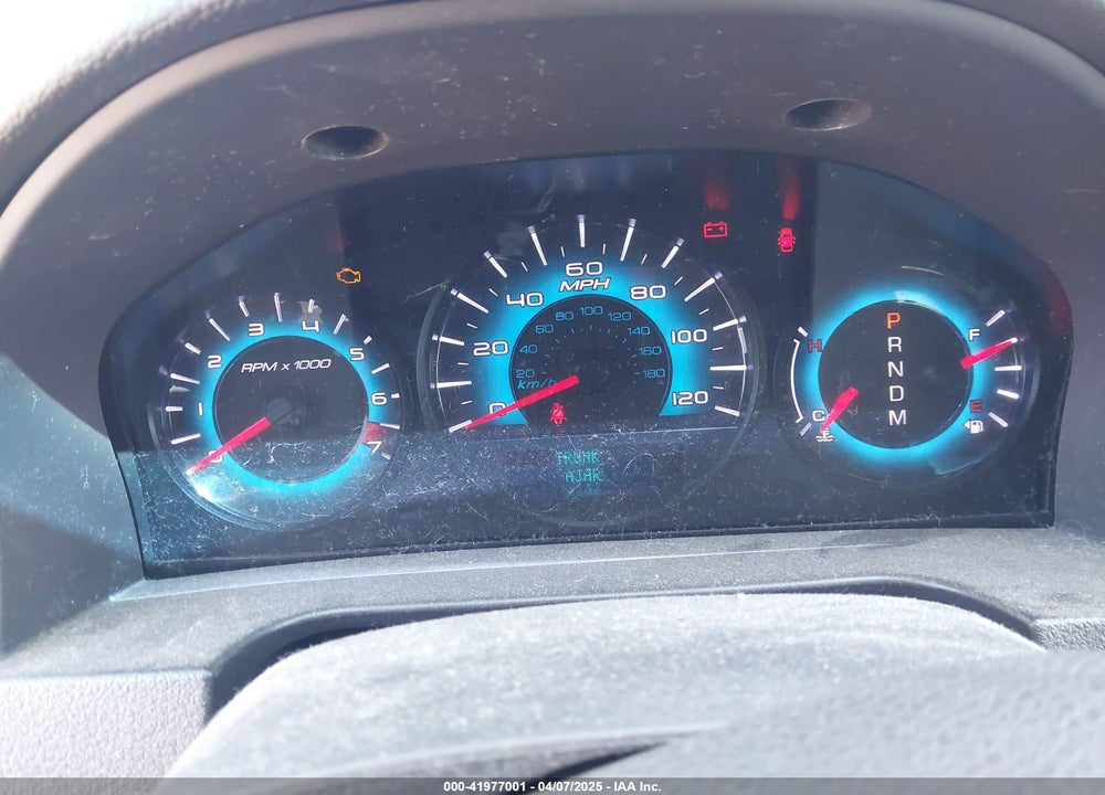 2011 FORD FUSION VIN: 3FAHP0JG7BR219069