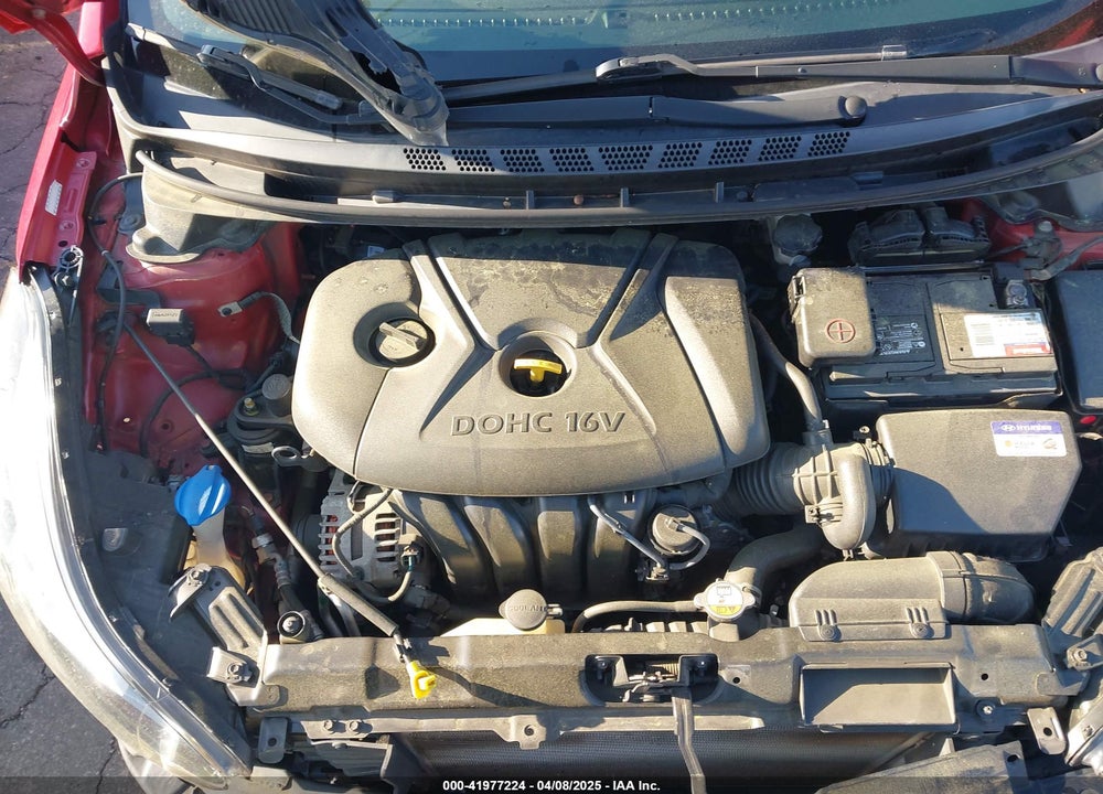 2016 HYUNDAI ELANTRA VIN: KMHDH4AE9GU518585