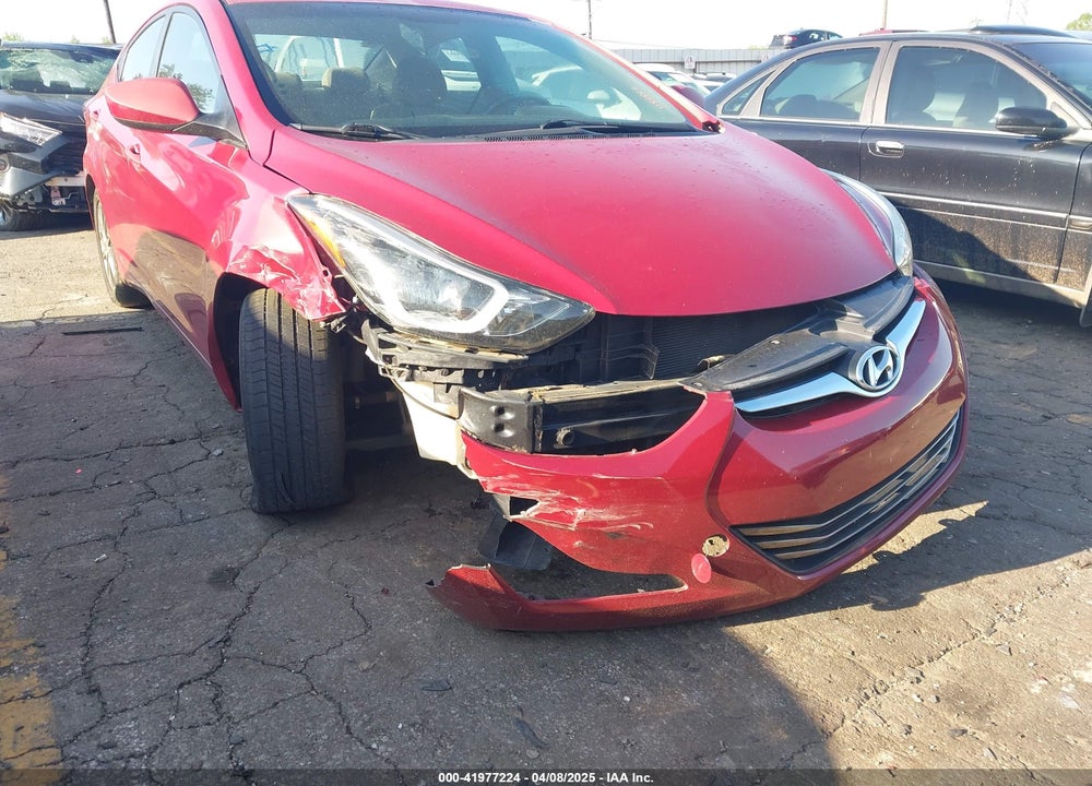 2016 HYUNDAI ELANTRA VIN: KMHDH4AE9GU518585