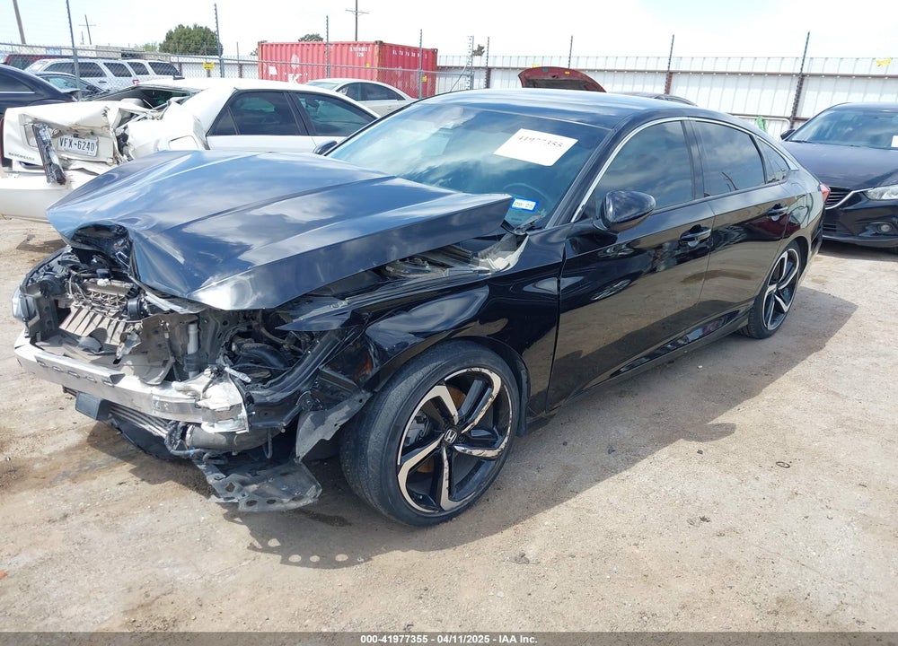 2021 HONDA ACCORD SPORT VIN: 1HGCV1F33MA110466