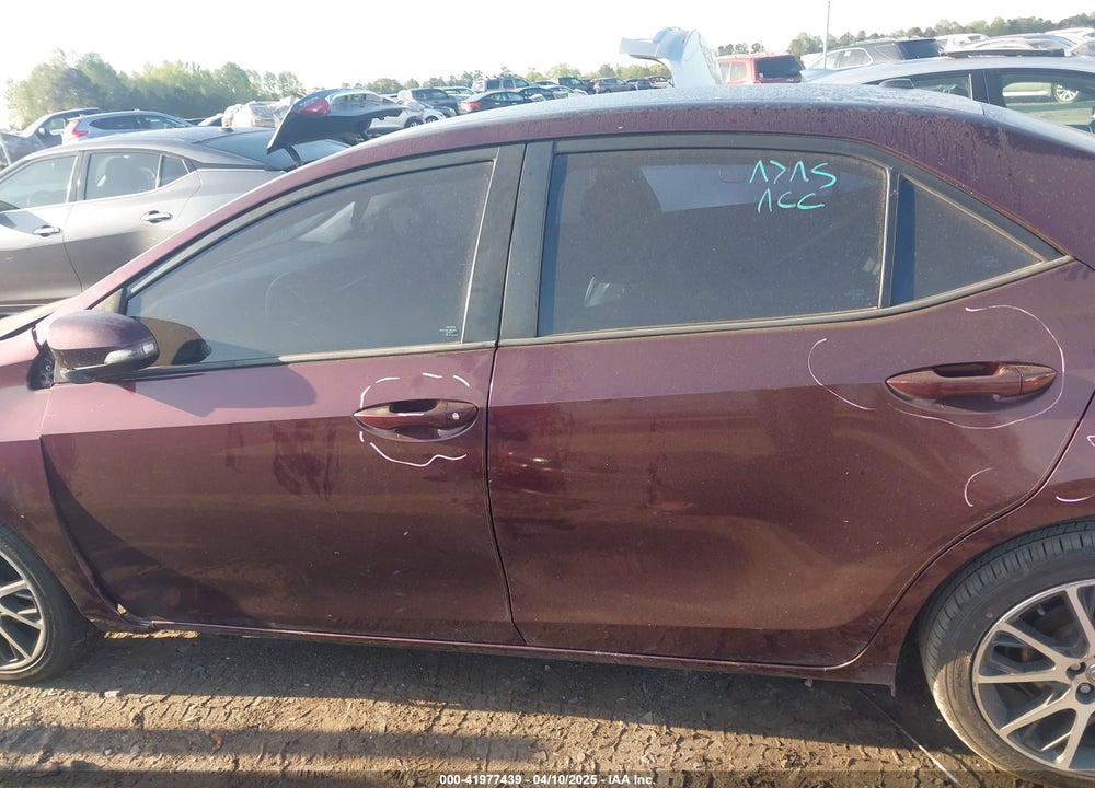 2017 TOYOTA COROLLA VIN: 5YFBURHE2HP610937