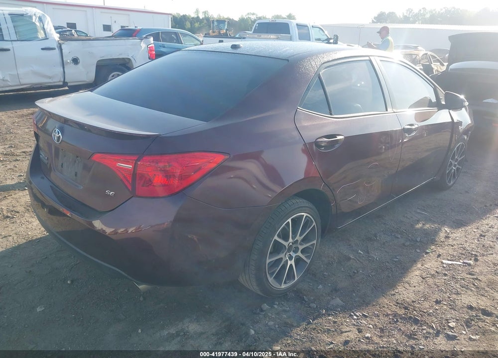 2017 TOYOTA COROLLA VIN: 5YFBURHE2HP610937