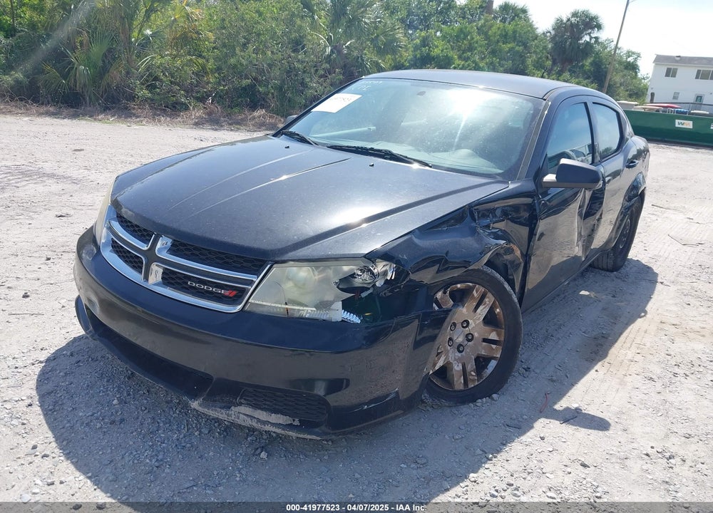 2013 DODGE AVENGER VIN: 1C3CDZAB8DN650603