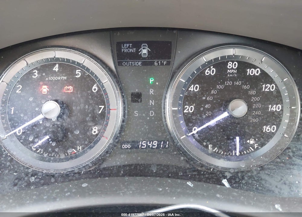 2011 LEXUS ES350 VIN: JTHBK1EGXB2444667