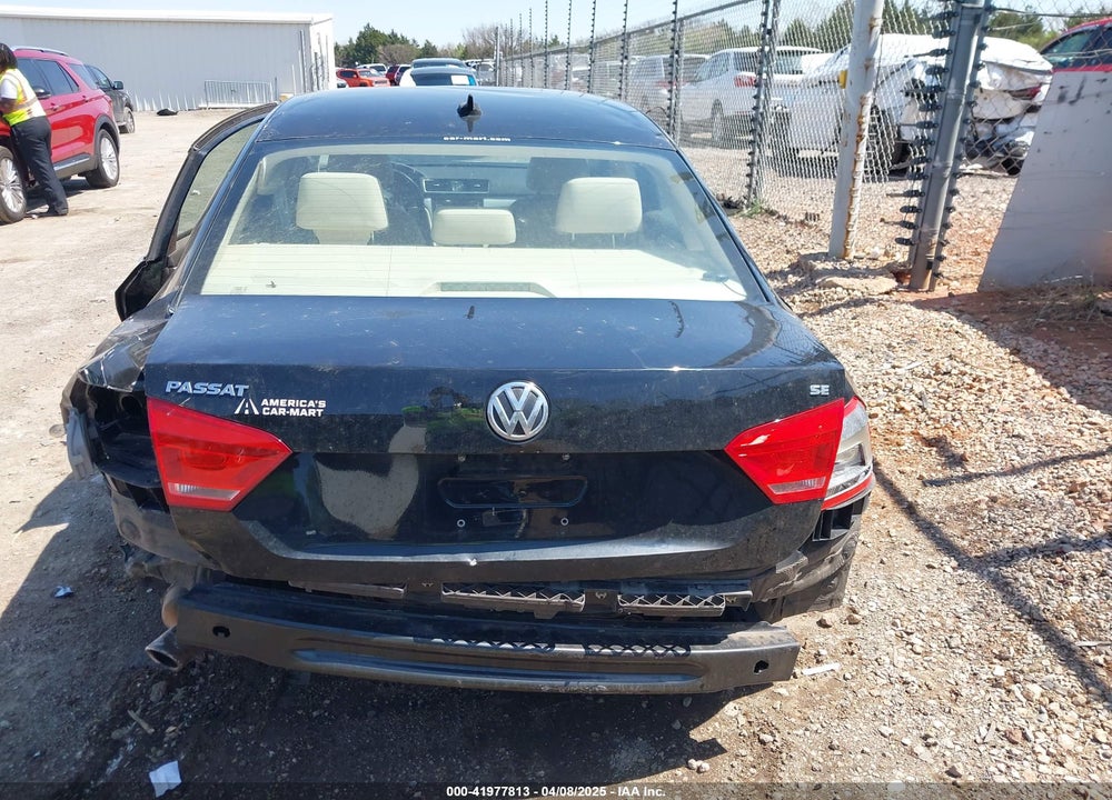 2012 VOLKSWAGEN PASSAT 2.5L SE VIN: 1VWBH7A37CC065205