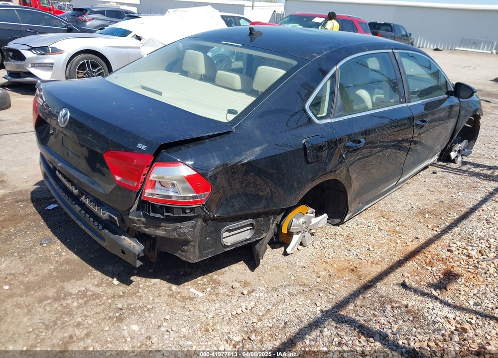 2012 VOLKSWAGEN PASSAT 2.5L SE VIN: 1VWBH7A37CC065205